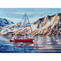 Овен Набор для вышивания «Овен» 1453 "Норвежское море" 35 х 26см Набор для вышивания «Овен» 1453 "Норвежское море" 35 х 26см 