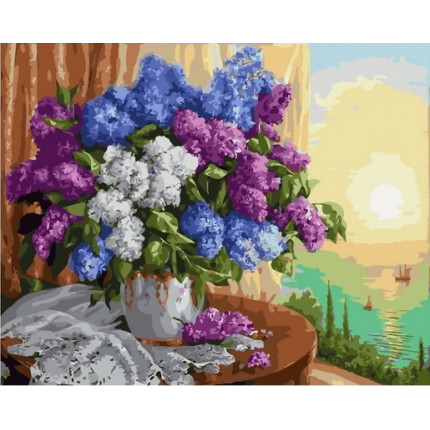 Картина по номерам 40х50 GX37036 Ароматные цветы (арт. GX37036)