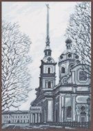 Набор для вышивания 08.025 Петропавловский собор, Санкт-Петербург