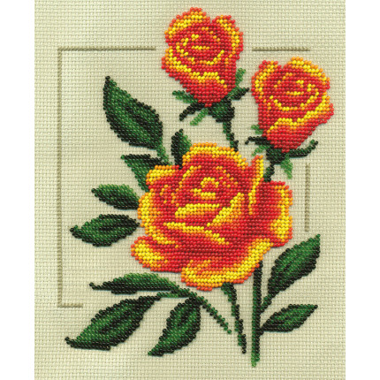 Набор для вышивания C-0980 Набор для вышивания "PANNA" C-0980 ( Ц-0980 ) "Садовые розы"