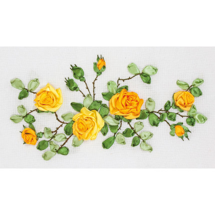 Набор для вышивания "PANNA" C-1089 ( Ц-1089 ) "Желтые розы" (арт. C-1089)