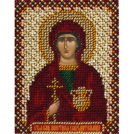 Набор для вышивания CM-1216 Набор для вышивания "PANNA" CM-1216 ( ЦМ-1216 ) "Икона святой великомученицы Анастасии"