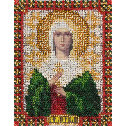 Набор для вышивания CM-1217 Набор для вышивания "PANNA" CM-1217 ( ЦМ-1217 ) "Икона Святой мученицы Дарьи"