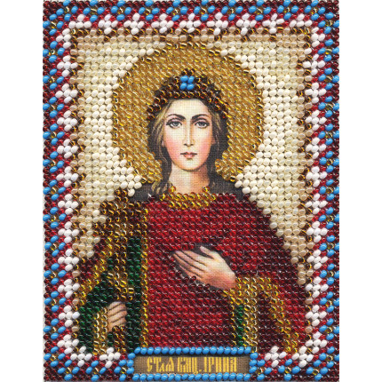 Набор для вышивания CM-1250 Набор для вышивания "PANNA" CM-1250 ( ЦМ-1250 ) "Икона Святой Великомученицы Ирины"