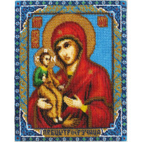 Panna CM-1277 Набор для вышивания "PANNA" CM-1277 ( ЦМ-1277 ) "Икона Божией Матери Троеручица" (бисер) 