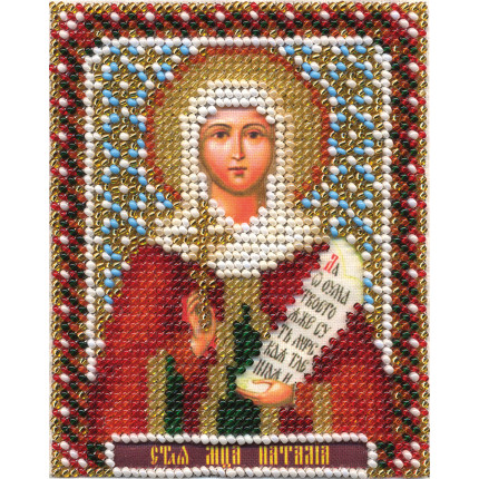 Набор для вышивания CM-1297 Набор для вышивания "PANNA" CM-1297 ( ЦМ-1297 ) "Икона святой мученицы Наталии"