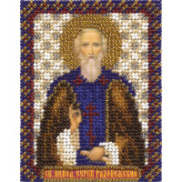 Panna CM-1303 Набор для вышивания "PANNA" CM-1303 ( ЦМ-1303 ) "Икона Святого преподобного Сергия Радонежского" 