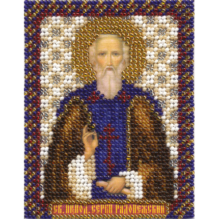 Набор для вышивания CM-1303 Набор для вышивания "PANNA" CM-1303 ( ЦМ-1303 ) "Икона Святого преподобного Сергия Радонежского"
