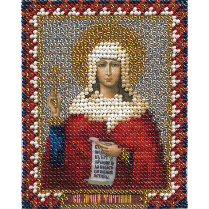 Набор для вышивания CM-1306 Набор для вышивания "PANNA" CM-1306 ( ЦМ-1306 ) "Икона святой мученицы Татьяны"