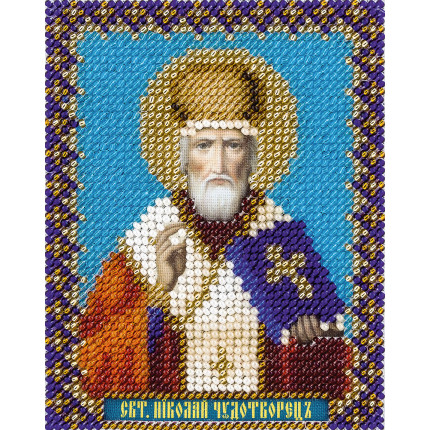 Набор для вышивания CM-1338 Набор для вышивания "PANNA" CM-1338 ( ЦМ-1338 ) "Икона Святителя Николая Чудотворца"