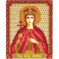 Panna CM-1433 Набор для вышивания "PANNA" CM-1433 ( ЦМ-1433 ) "Икона Святой Великомученицы Екатерины" 