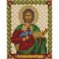 Panna CM-1440 Набор для вышивания "PANNA" CM-1440 ( ЦМ-1440 ) "Икона Святого Великомученика Артемия" 