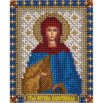 Набор для вышивания CM-1464 Набор для вышивания "PANNA" CM-1464 ( ЦМ-1464 ) "Икона Святой Светланы Палестинской"
