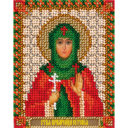 Набор для вышивания CM-1465 Набор для вышивания "PANNA" CM-1465 ( ЦМ-1465 ) "Икона Святой Преподобномученицы Евгении Римской"