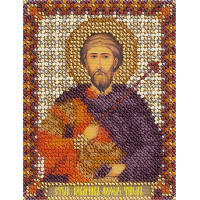 Panna CM-1482 Набор для вышивания "PANNA" CM-1482 ( ЦМ-1482 ) "Икона Святого Великомученика Феодора Тирона" 
