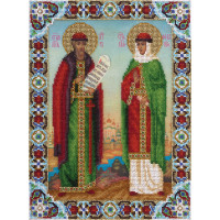 Panna CM-1558 Набор для вышивания "PANNA" CM-1558 ( ЦМ-1558 ) "Икона Святых Петра и Февронии" 