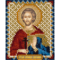 Panna CM-1875 Набор для вышивания "PANNA" CM-1875 ( ЦМ-1875 ) "Икона Святого мученика Евгения Севастийского" 