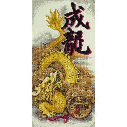 Набор для вышивания И-1938 Золотой дракон