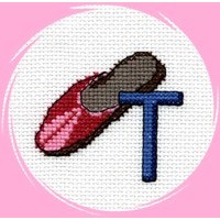 Panna Набор для вышивания «Panna» Алфавит. Буква "Т" Набор для вышивания «Panna» Алфавит. Буква "Т" 