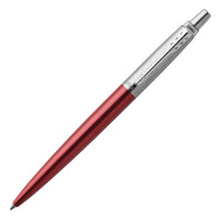 PARKER 2020648 Ручка гелевая PARKER "Jotter Kensington Red CT", корпус красный, детали из нержавеющей стали, черная, 2020648 