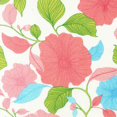 Ткань для пэчворка PEPPY LA FEMME ФАСОВКА 50 x 55 см 122±5 г/кв.м 100% хлопок  AEY-12601-195 BRIGHT