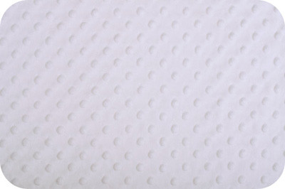 "PEPPY" Плюш CUDDLE DIMPLE ФАСОВКА 48 x 48 см 455 г/кв.м 100% полиэстер WHITE (арт. CUDDLE DIMPLE)