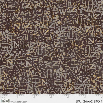 Ткань для пэчворка PEPPY EARTHTONES 2 4716 ФАСОВКА 50 x 55 см 145±5 г/кв.м 100% хлопок 26662 BRO1 (арт. EARTHTONES 2 4716)