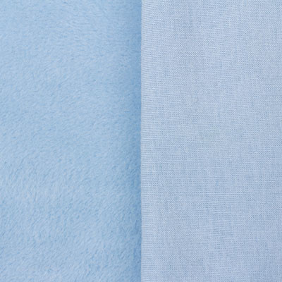 Плюш трикотажный PLF фасовка 50 x 50 см (15-4005 голубой) (арт. PLF)