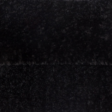 "PEPPY" Плюш PTB-002 ФАСОВКА 48 x 48 см 288 г/кв.м 100% полиэстер черный/black (арт. PTB-002)