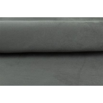 Замша искусственная WOVEN SUEDE ФАСОВКА 35 x 50 см 175±5 г/кв.м 100% полиэстер 17-1502 charcoal (серый) (арт. WOVEN SUEDE)