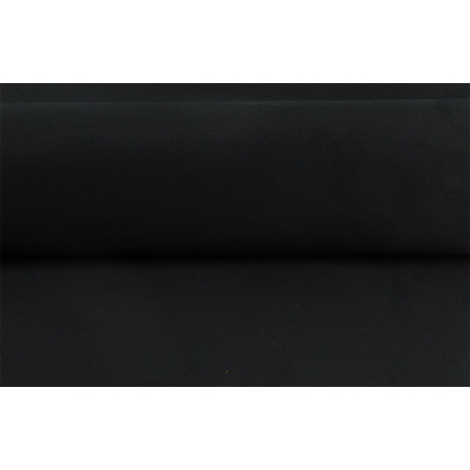 Замша искусственная WOVEN SUEDE ФАСОВКА 35 x 50 см 175±5 г/кв.м 100% полиэстер 19-4004 black (черный) (арт. WOVEN SUEDE)
