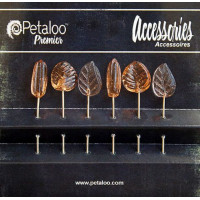 Petaloo 1475-014 Шпильки декоративные "Petaloo" 1475-014 Glass Ornament Pins х 6 шт. -Peach 