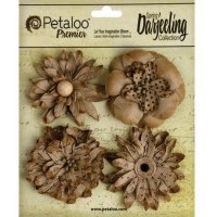 Petaloo 1479-200 Набор цветов бумажных "Petaloo" 1479-200 Wild Blossoms х 4 -Craft 