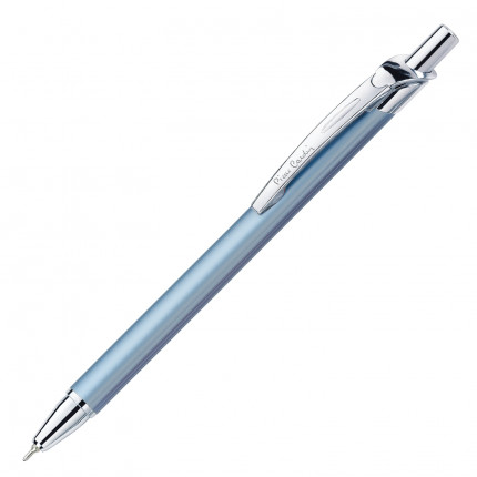 Ручка подарочная шариковая PIERRE CARDIN "Actuel", корпус голубой, алюминий, хром, синяя, PC0505BP (арт. PC0505BP)