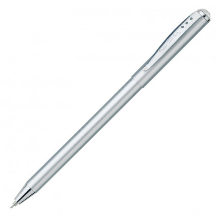 Ручка подарочная шариковая PIERRE CARDIN "Actuel", корпус серебряный, алюминий, хром, синяя, PC0701BP (арт. PC0701BP)