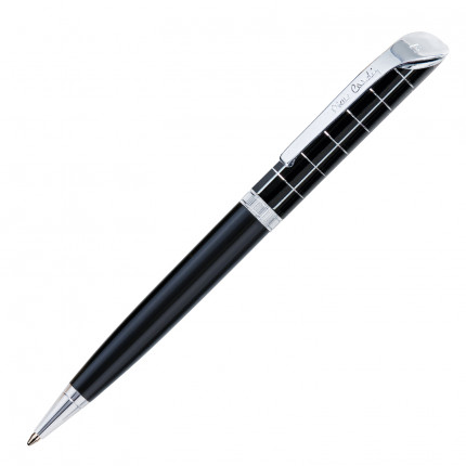 Ручка подарочная шариковая PIERRE CARDIN (Пьер Карден) "Gamme", корпус черный, акрил, хром, синяя, PC0874BP (арт. PC0874BP)