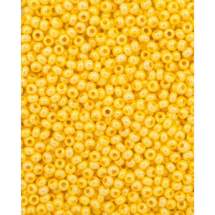16386н Бисер Preciosa 10/0, 20г желтый (арт. БИС-1-87-38301.087)