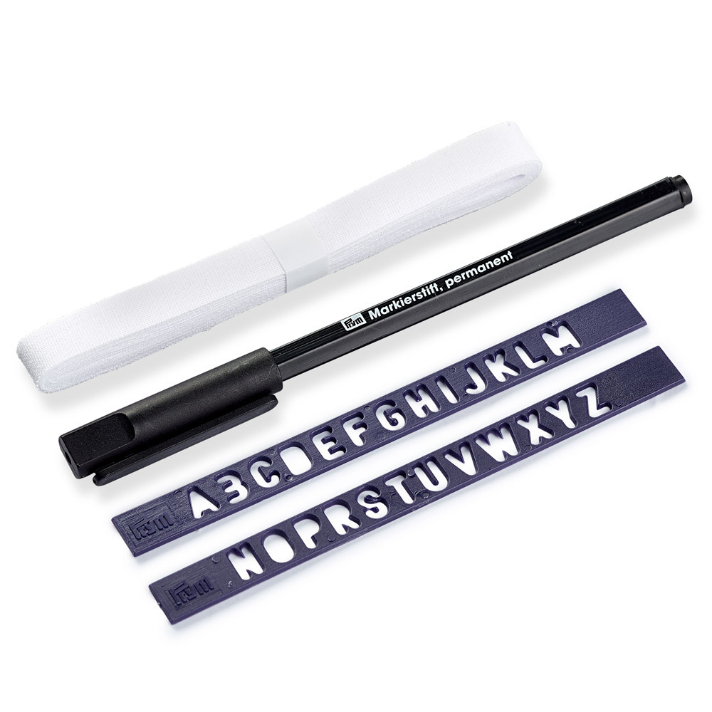 Набор для маркировки белья 3 м 1 шт PRYM 611793 лента и маркер (арт. 611793) Набор для маркировки белья 3 м 1 шт PRYM 611793 лента и маркер (арт. 611793)