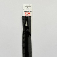 Prym  Молния потайная, пластик. Цвет: 000 22см 