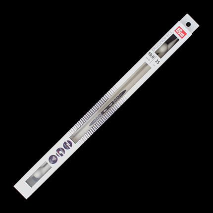 Спицы прямые Prym Ergonomics 35см 10.0мм, 2 шт (арт. 190363)