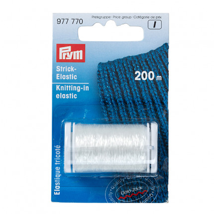 Для вязания "PRYM" 977770 Эластичная нить для шитья 1 шт прозрачная (арт. 977770)