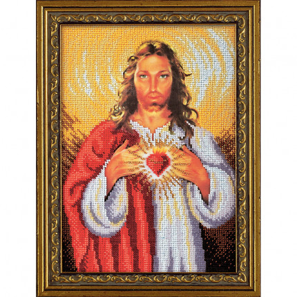 Набор для вышивания "Радуга бисера" В-193 "Иисус Христос" 19 х 27 см (арт. В-193)