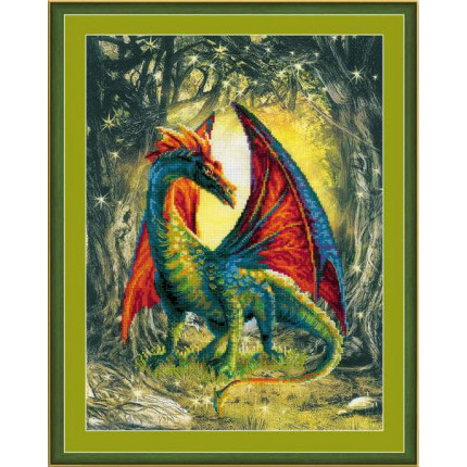 Набор для вышивания 0057 РТ Лесной дракон