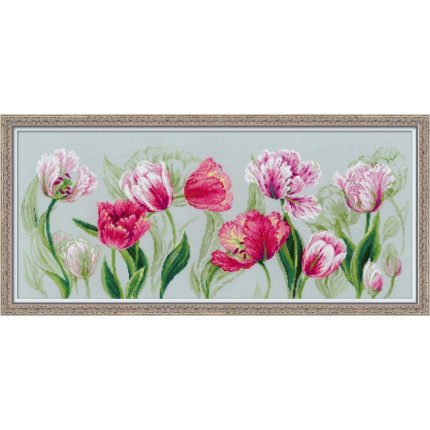 Набор для вышивания 100/052 Весенние тюльпаны