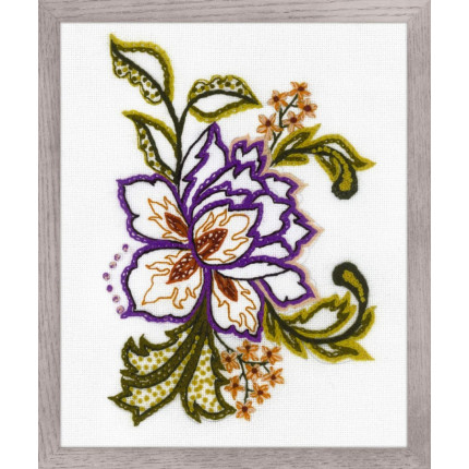 Набор для вышивания 1687 Цветочный этюд