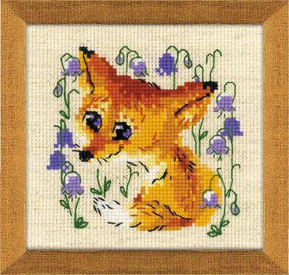 Набор для вышивания 1776 Маленький лисёнок