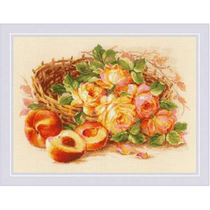 Набор для вышивания 1827 Сочный персик