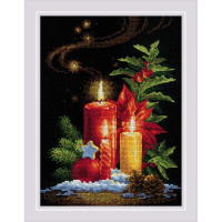 Риолис 623102 2056 Набор для вышивания Риолис 'Рождественский свет' 18*24 см 