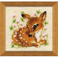 Риолис Набор для вышивания "РИОЛИС"1777 Маленький олень 13*13 см Набор для вышивания "РИОЛИС"1777 Маленький олень 13*13 см 