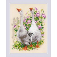 Риолис Набор для вышивания «РИОЛИС» 1807 Гуси  30*40 см Набор для вышивания «РИОЛИС» 1807 Гуси  30*40 см 